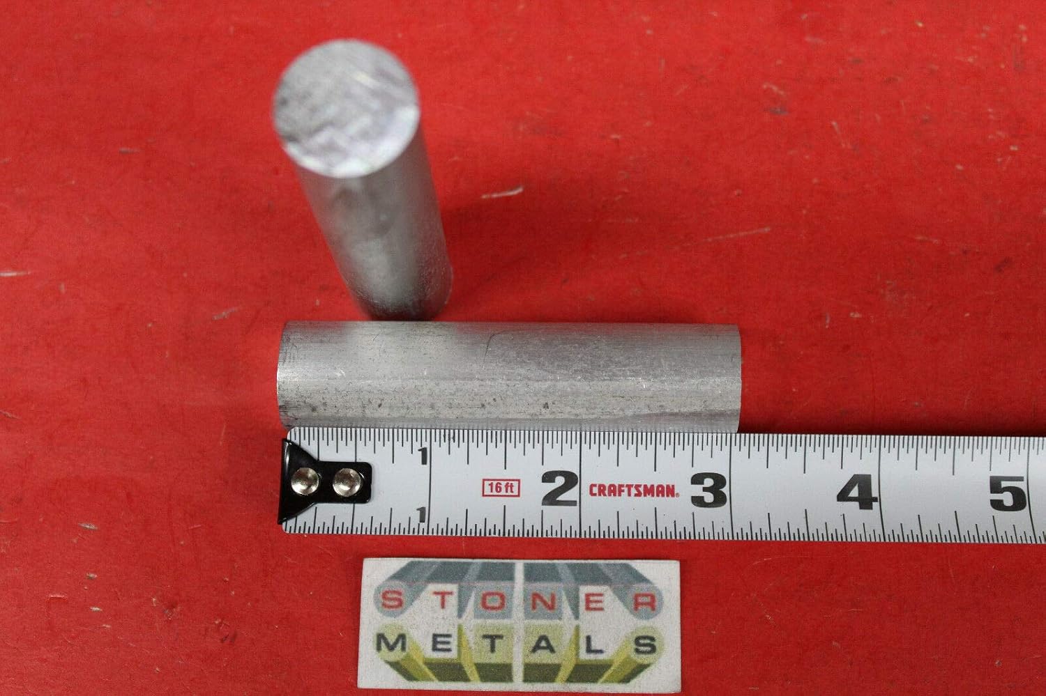 50 piezas de barra redonda de aluminio 6061 de 34 de pulgada de largo sólido T6511 nueva barra de torno  artículo sin usar, sin dañar