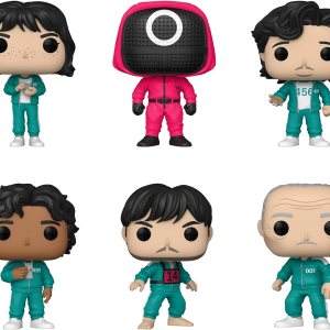 Juego de calamar Funko Pop! Set completo (6) Juego de calamar Funko Pop! Set completo (6)