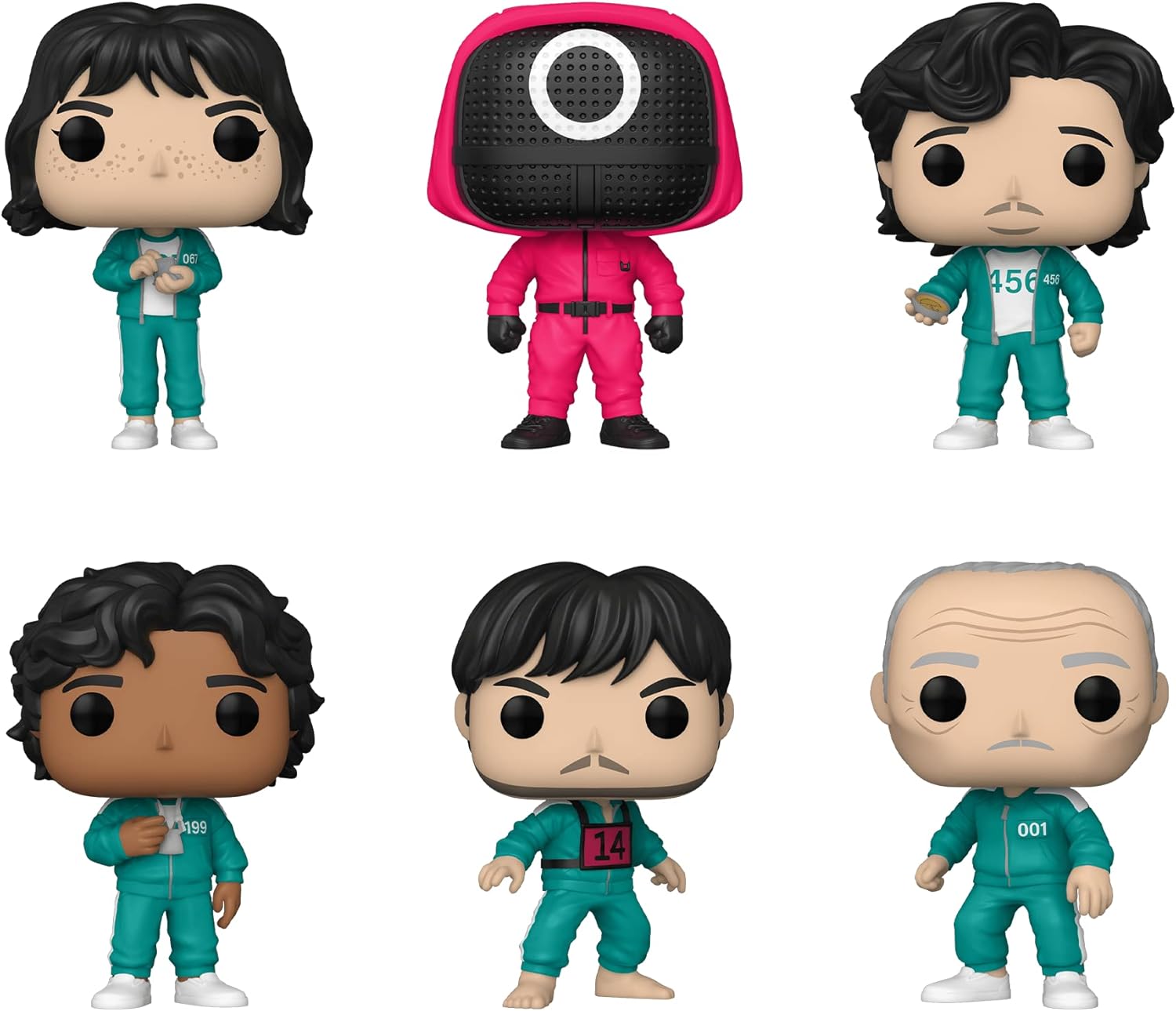 Juego de calamar Funko Pop! Set completo (6)