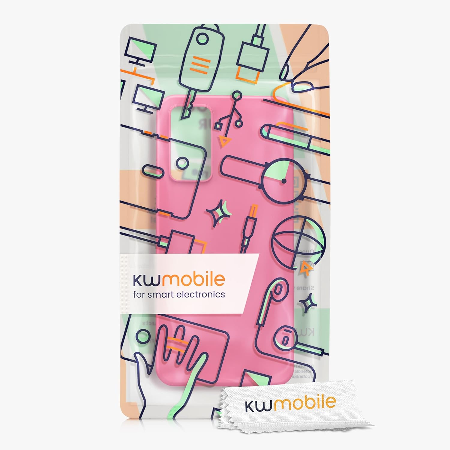 kwmobile Funda compatible con Xiaomi Redmi Note 11 ProNote 11 Pro (5G)  Note 12 Pro (4G) – Funda protectora de silicona TPU suave y delgada – Rosa