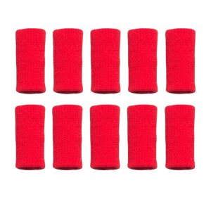 Zittop 10 fundas para dedos, protector de soporte de férula para el pulgar, cinta elástica transpirable para dedos de gatillo, ayuda deportiva, Zittop 10 fundas para dedos, protector de soporte de férula para el pulgar, cinta elástica transpirable para dedos de gatillo, ayuda deportiva,