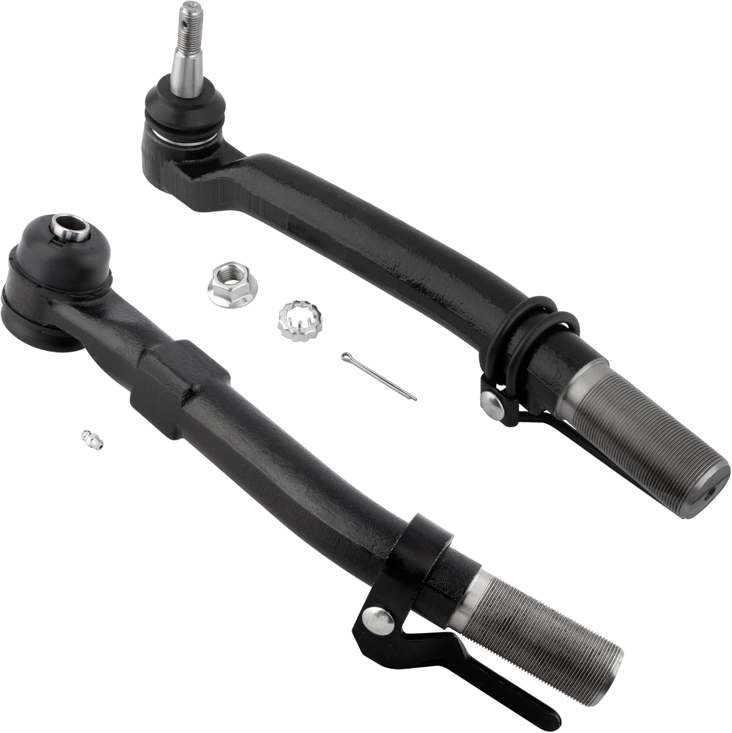 BOXI 2 eslabones de extremo de barra de acoplamiento exterior frontal para Ford F-250 F-350 Super Duty 2005-2020F-450 Super Duty 2005-2010F-550