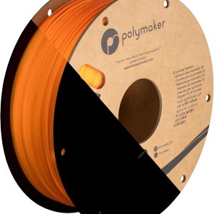 Polymaker Filamento PLA luminoso de 0.069 pulgadas, filamento de impresora 3D de ácido poliláctico naranja luminoso de 1.75 pulgadas (0.069 in), Polymaker Filamento PLA luminoso de 0.069 pulgadas, filamento de impresora 3D de ácido poliláctico naranja luminoso de 1.75 pulgadas (0.069 in),