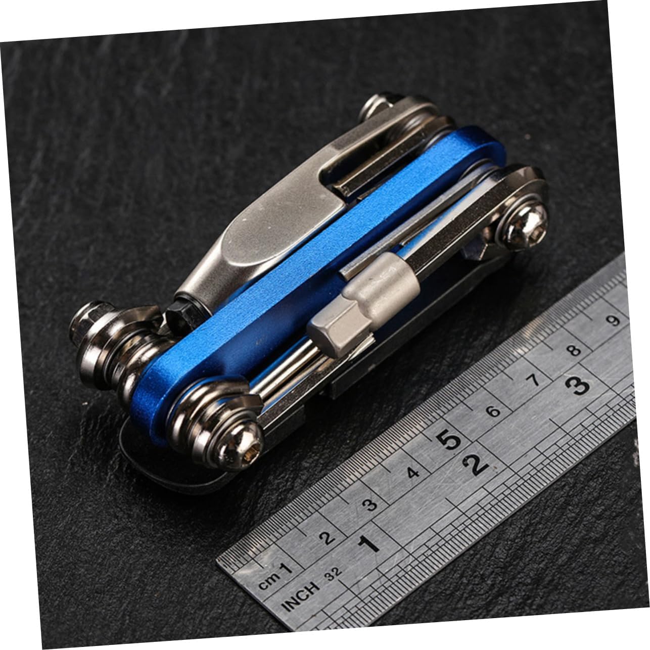 DOITOOL 1 unid Herramientas de bicicleta Llave de bicicleta Llave hexagonal interior Llave portátil Herramienta de bicicleta Llave Llave práctica