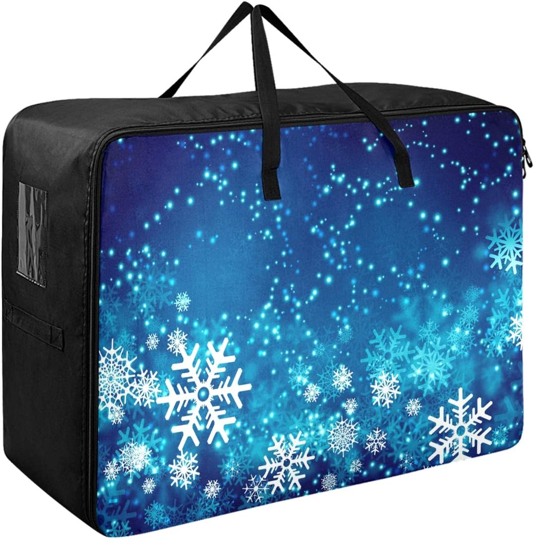 Bolsa de almacenamiento de ropa para debajo de la cama  Otoño de Acción de Gracias manta de almacenamiento grande cremallera 27.6 x 19.7 x 18