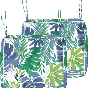 DYTXIII Fundas de cojín de patio de 20 x 20 x 4 pulgadas, fundas de asiento para sillas de exterior solo con cremallera, fundas de cojín resistentes DYTXIII Fundas de cojín de patio de 20 x 20 x 4 pulgadas, fundas de asiento para sillas de exterior solo con cremallera, fundas de cojín resistentes