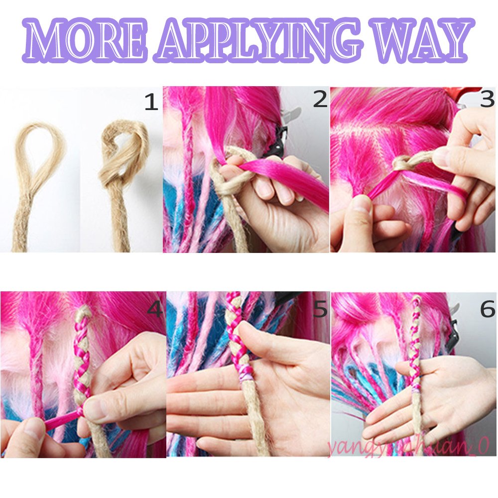 Extensiones de rastas cortas de 12 pulgadas, 5 hebras, suaves hechas a mano, rastas de ganchillo para hombres, reggae hip-pop, marrón oscuro
