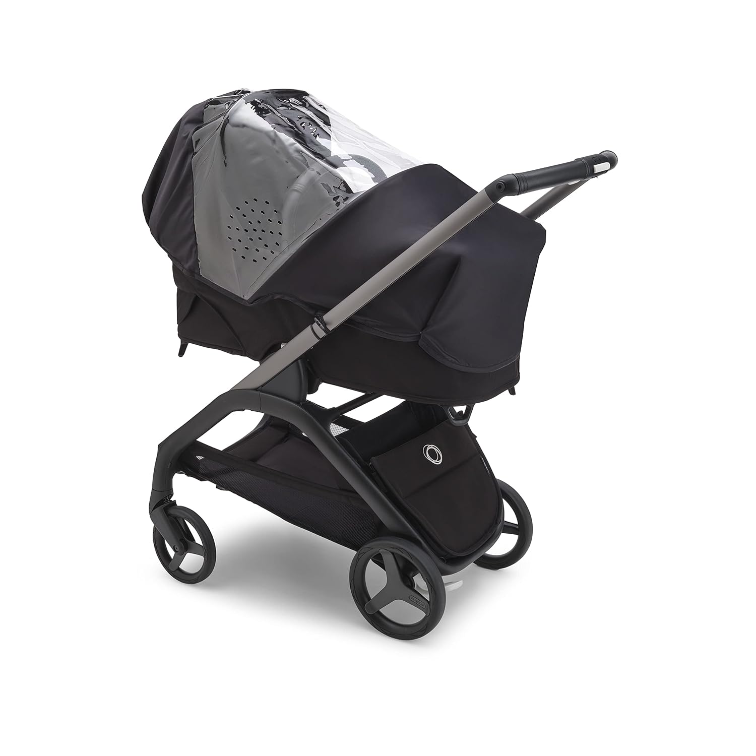 Bugaboo Cubierta de lluvia de libélula, transparente y compacta con fácil instalación