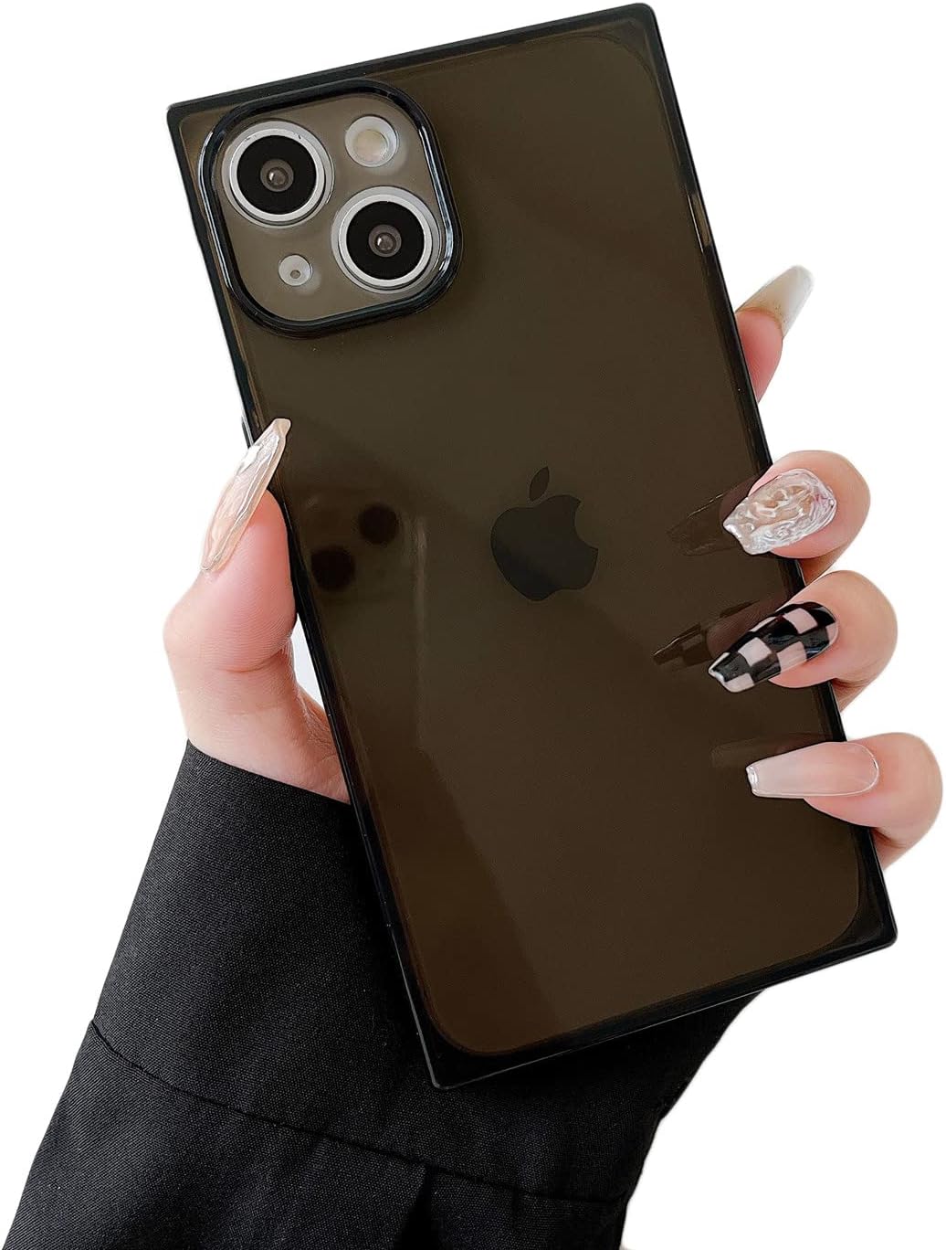 Cocomii Funda cuadrada para iPhone 13 Pro, protector de cámara cuadrado transparente, delgada, ligera, brillante, transparente HD, transparente,