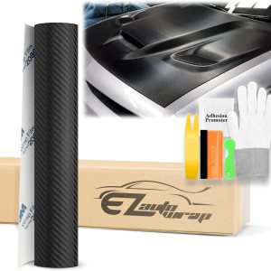 Lámina adhesiva de vinilo 3M 2080 de fibra de carbono, color negro, para automóvil, con tecnología de liberación de aire con kit de herramientas Lámina adhesiva de vinilo 3M 2080 de fibra de carbono, color negro, para automóvil, con tecnología de liberación de aire con kit de herramientas
