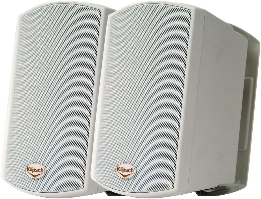 Klipsch AW-400 Altavoz interiorexterior – Blanco (par)