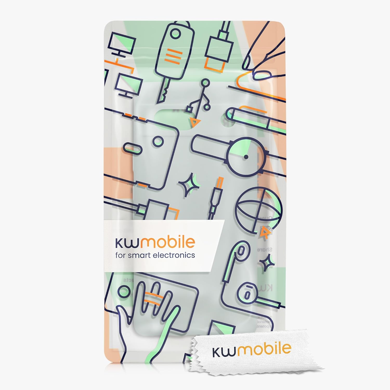 kwmobile Funda compatible con Google Pixel 7a – Funda protectora delgada de TPU para teléfono – Acabado mate suave – Menta fresca