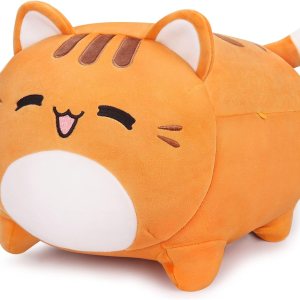 Auspicious beginning Animal de peluche de gato naranja de 16 pulgadas, juguete de peluche kawaii de gato, peluche suave Kawaii de peluche para Auspicious beginning Animal de peluche de gato naranja de 16 pulgadas, juguete de peluche kawaii de gato, peluche suave Kawaii de peluche para