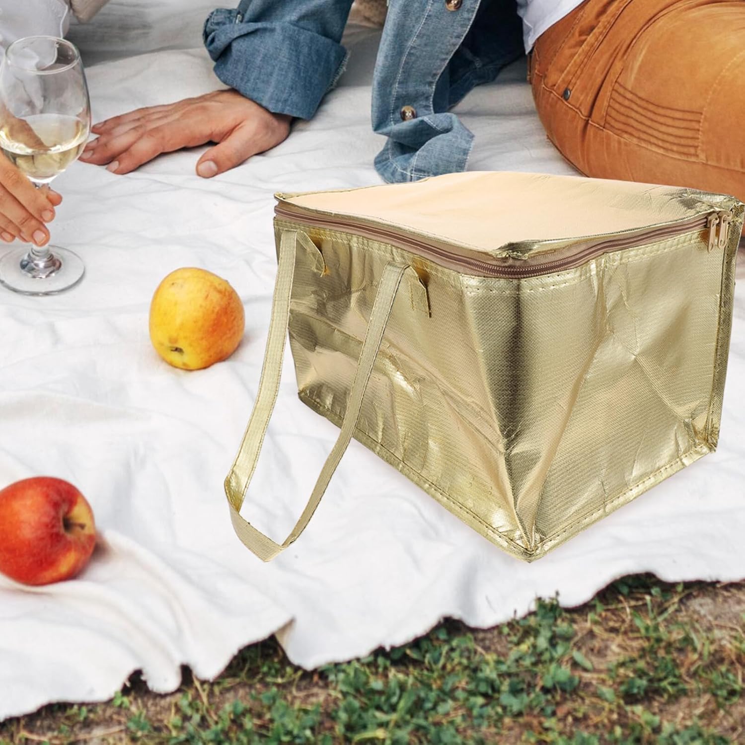 Kichvoe Bolsa aislante para entrega de alimentos, bolsas de pizza caliente, transportador térmico grande para transporte profesional de alimentos,