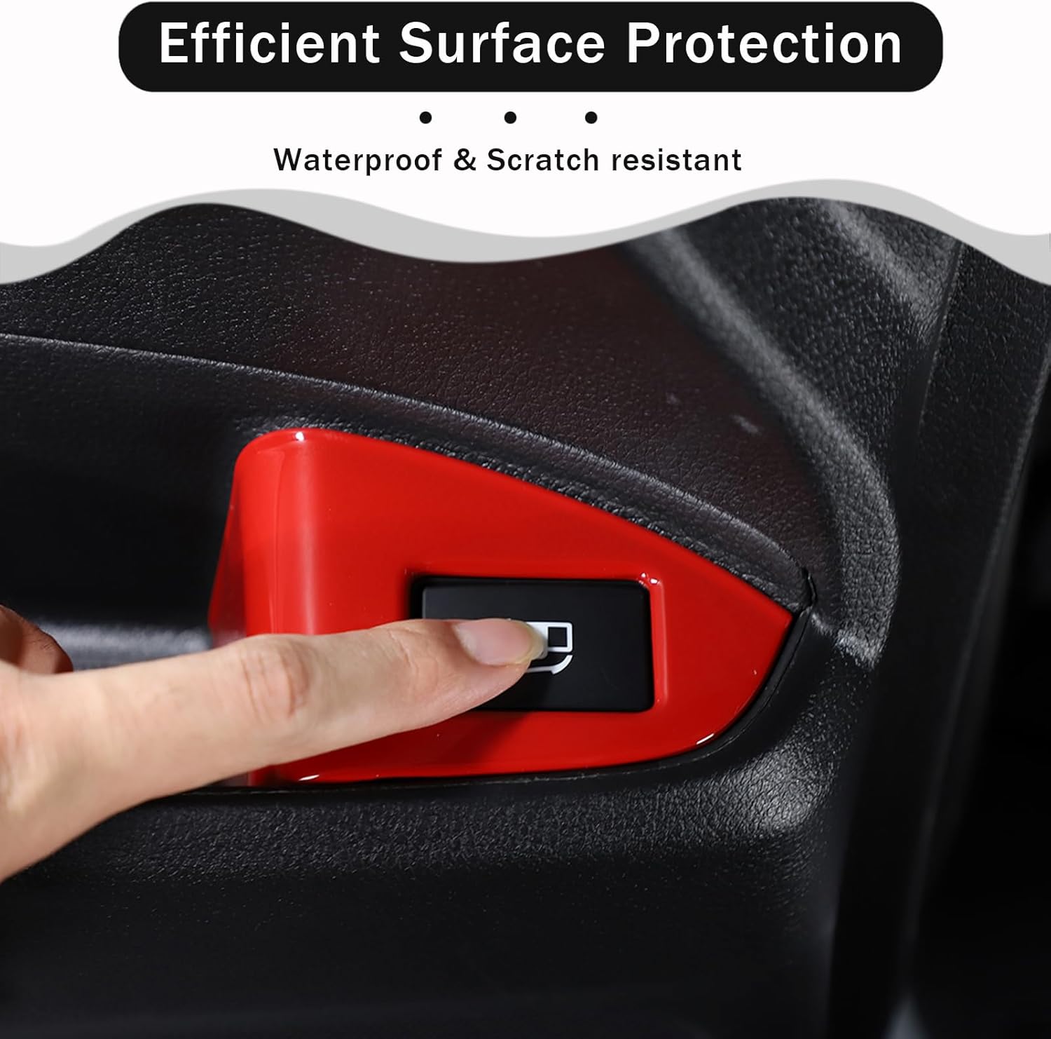 Marco de botón de interruptor de tapa del tanque de combustible para Honda Pilot 2016-2022Ridgeline 2017-2023Passport 2019-2023, accesorios de