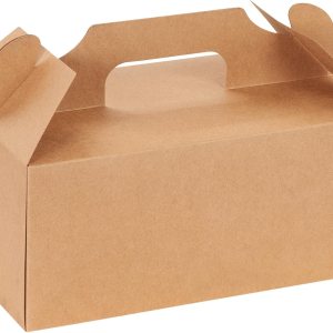 Restaurantware Bio Tek – Cajas de regalo de 10.2 x 5.9 x 6.9 pulgadas con asas, 100 cajas rectangulares a dos aguas, con pestaña segura, resistentes Restaurantware Bio Tek – Cajas de regalo de 10.2 x 5.9 x 6.9 pulgadas con asas, 100 cajas rectangulares a dos aguas, con pestaña segura, resistentes