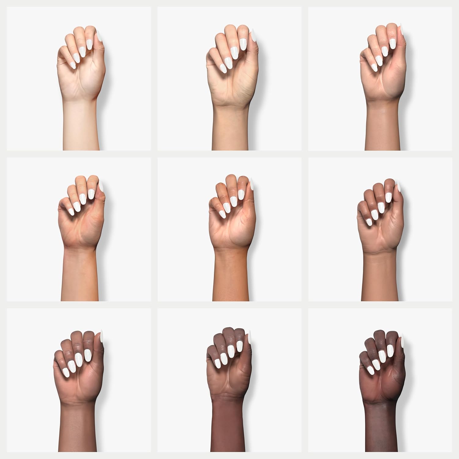 YOKE FELLOW Esmalte de uñas de gel con purpurina, 0.3 onzas líquidas, esmalte de uñas de gel transparente color blanco lechoso con purpurina láser