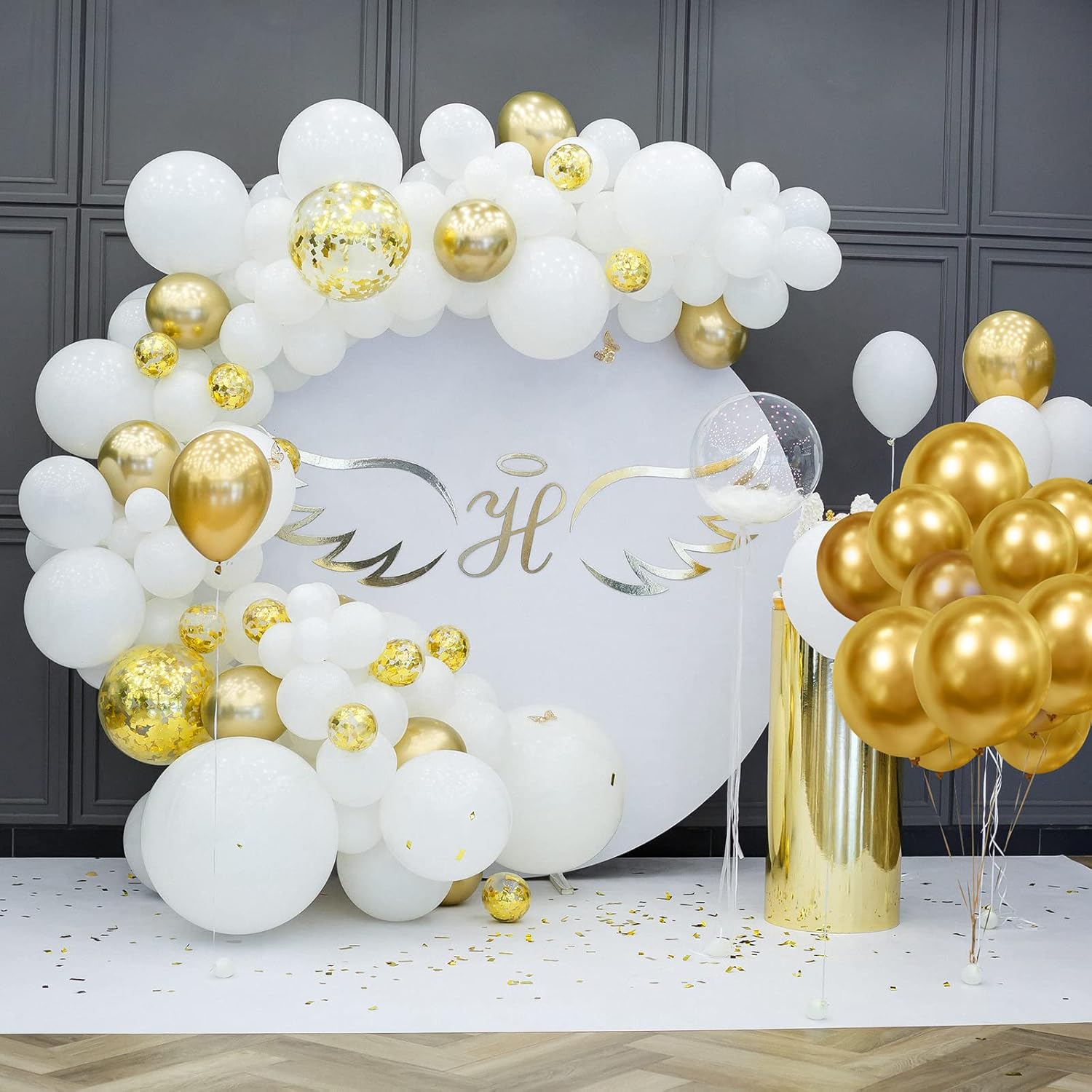 300 globos de látex de diferentes tamaños de 5101218 pulgadas, globos de fiesta a granel globos de aniversario para cumpleaños, boda, baby shower,