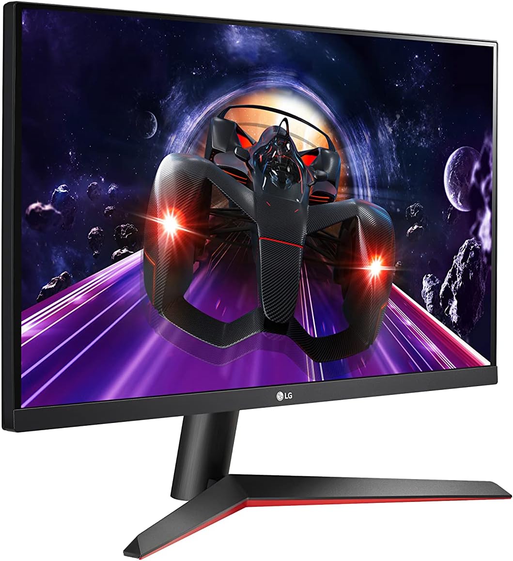 LG 27MP60G-B Monitor IPS Full HD (1920 x 1080) de 27 pulgadas con AMD FreeSync y tiempo de respuesta MBR de 1 ms, color negro