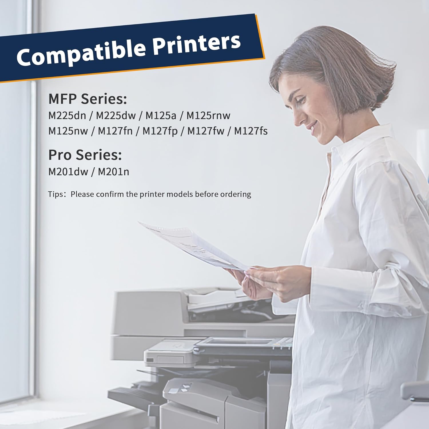 83A CF283A – Cartucho de tóner negro compatible con HP 83A CF283A 83X CF283X para HP Laserjet Pro MFP M125nw M201dw M225dw M255dn M201n M125a M127fw