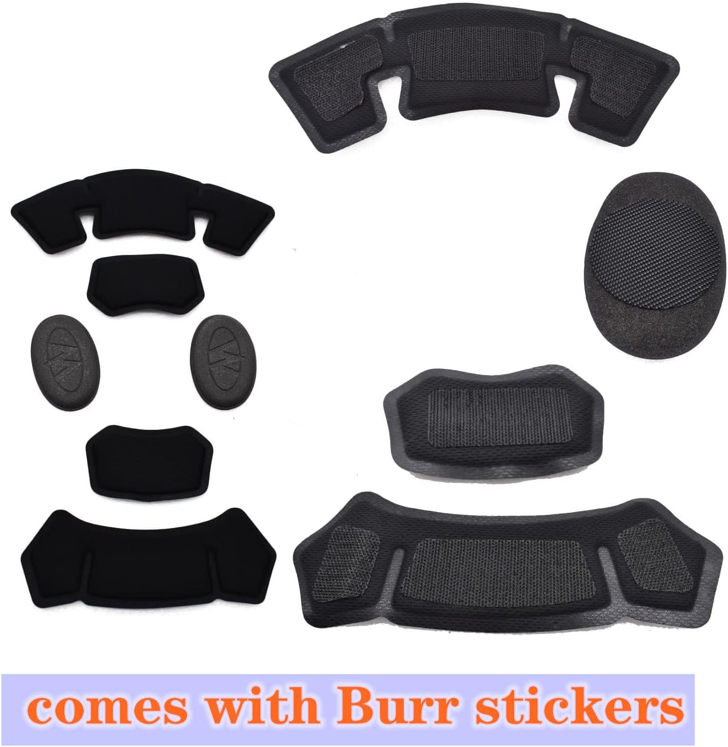 Almohadillas internas de espuma viscoelástica para casco táctico Airsoft Kit de relleno de casco de repuesto para casco de repuesto para casco de