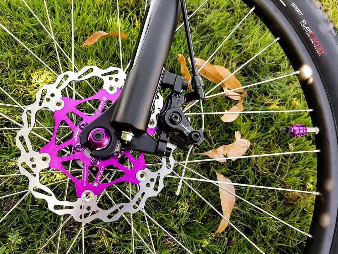 Rotor de freno de disco flotante de bicicleta con 6 pernos para bicicleta de carretera de montaña MTB