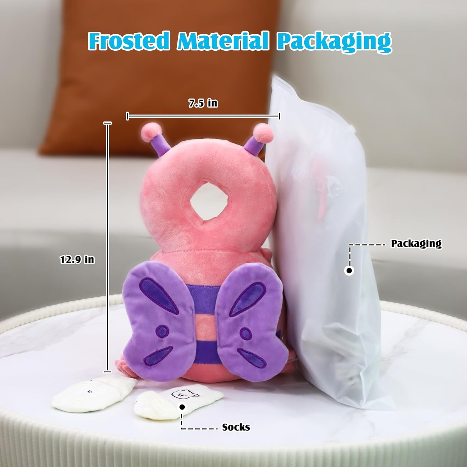 Mochila protectora para la cabeza del bebé, productos de seguridad para bebés, protección de la cabeza del bebé para gatear y caminar
