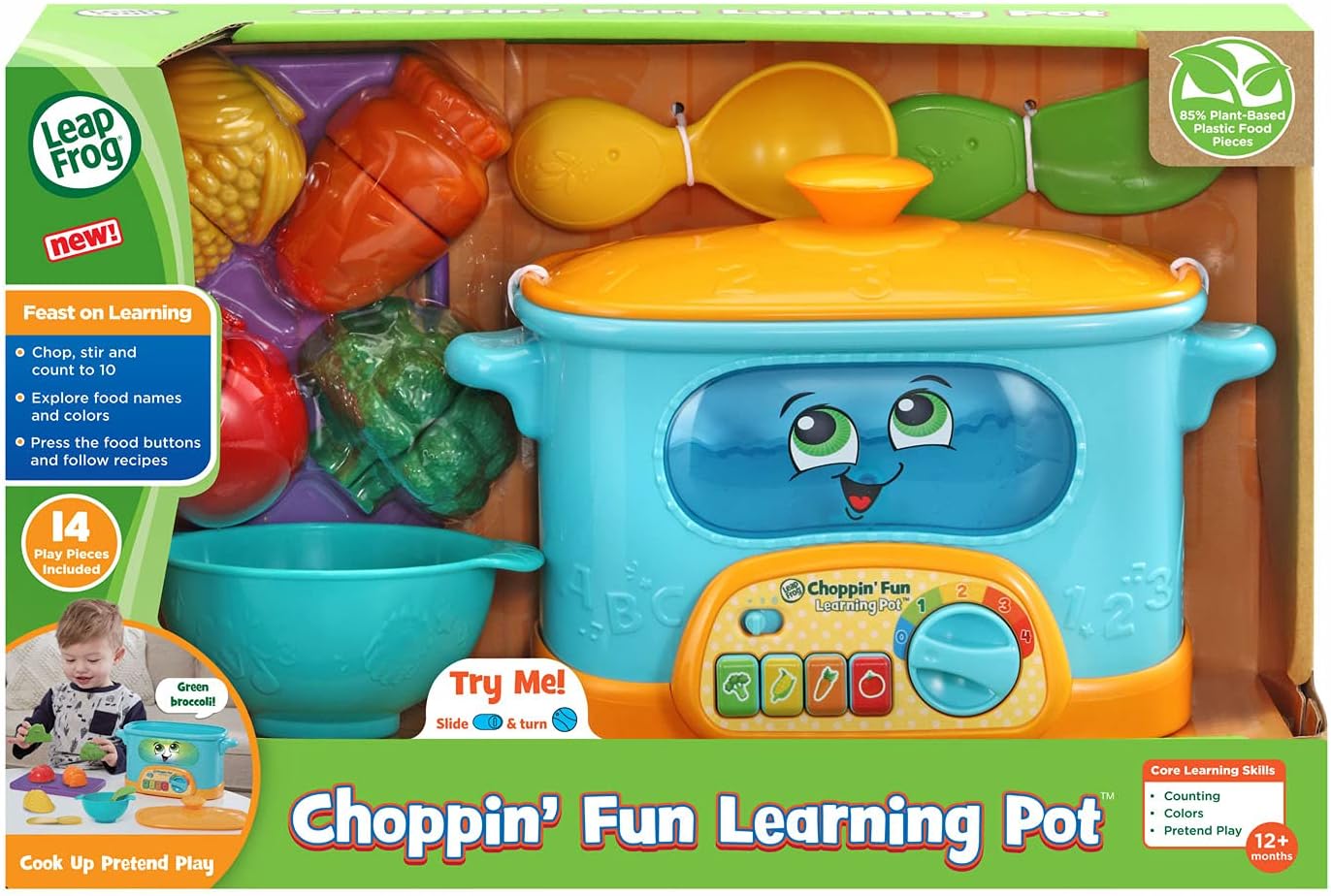 LeapFrog Choppin Fun - Maceta de aprendizaje multicolor - Imagen 9