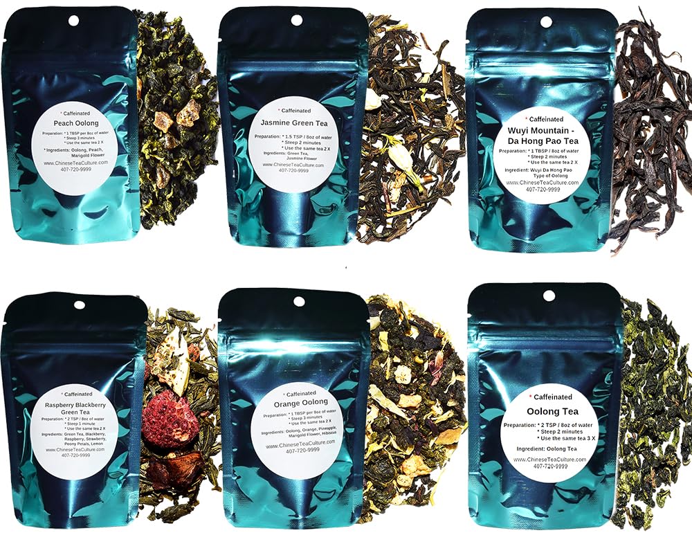 Chinese Tea Culture Té blanco de durazno naranja, mezcla con té Bai Mu Dan, melocotón y fruta de naranja que se elaboran en un suave y relajante,