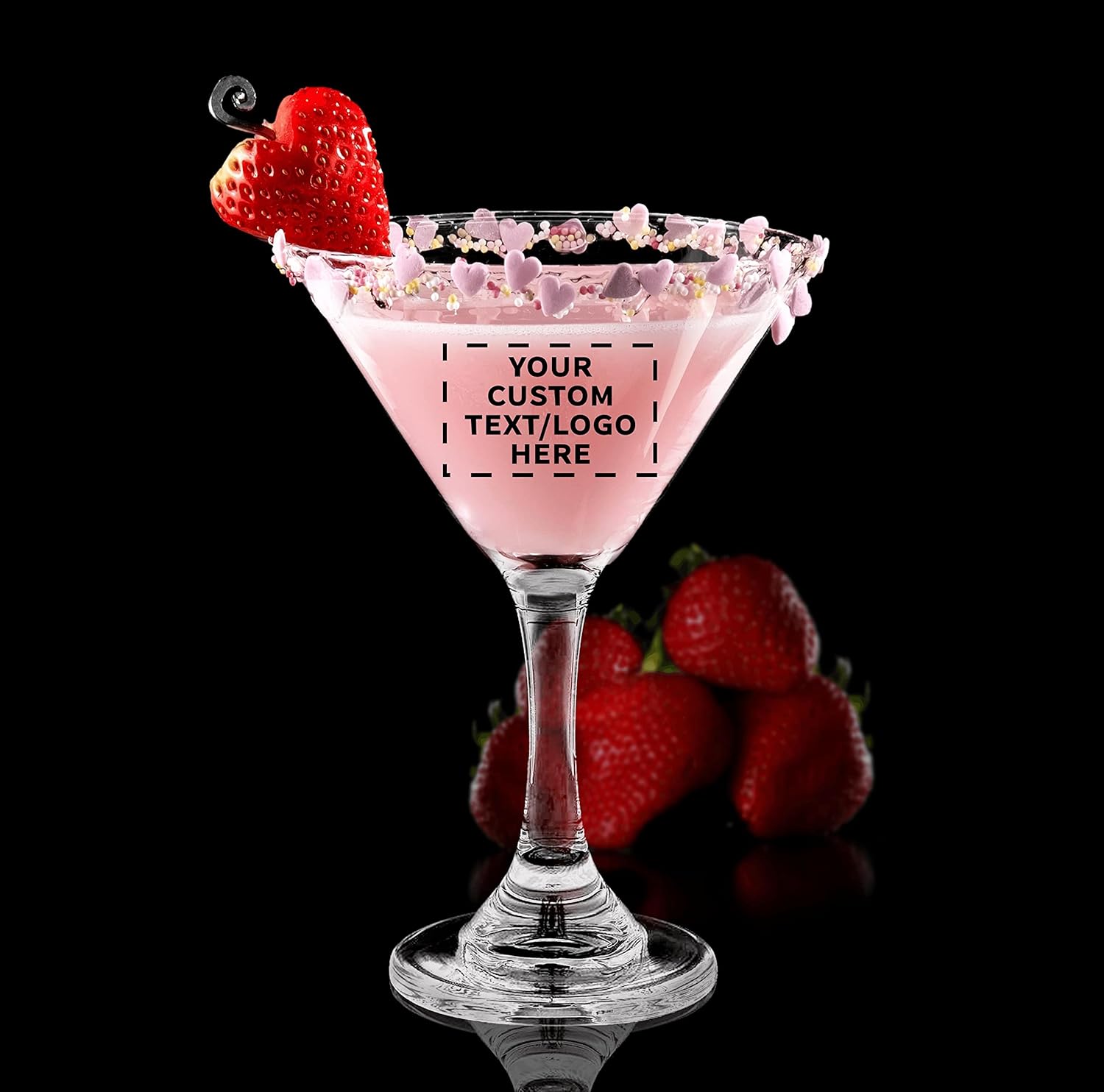 Vasos de Martini clásicos personalizados de 9.25 onzas, juego de 10, paquete personalizado a granel, ideal para cócteles, recuerdos de boda,