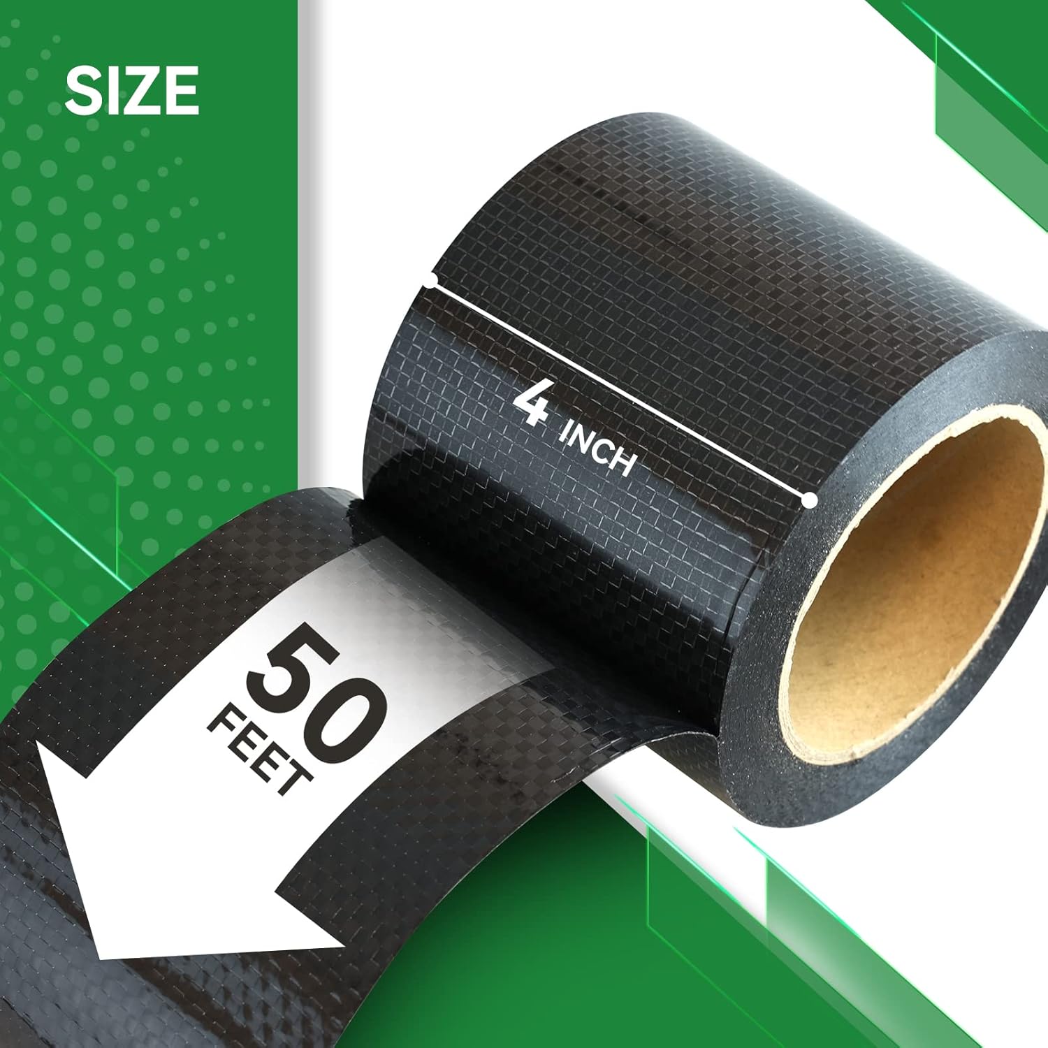 RVINGPRO Cinta para debajo del vientre de RV de 4 x 50 pies, material para debajo del vientre, adhesivo de sellado permanente impermeable para