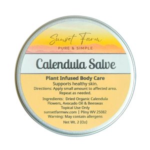 Calendula Salve Herbal Balm Skin Body Care Ointment 2 oz Calendula Salve Herbal Balm Skin Body Care Ointment 2 oz