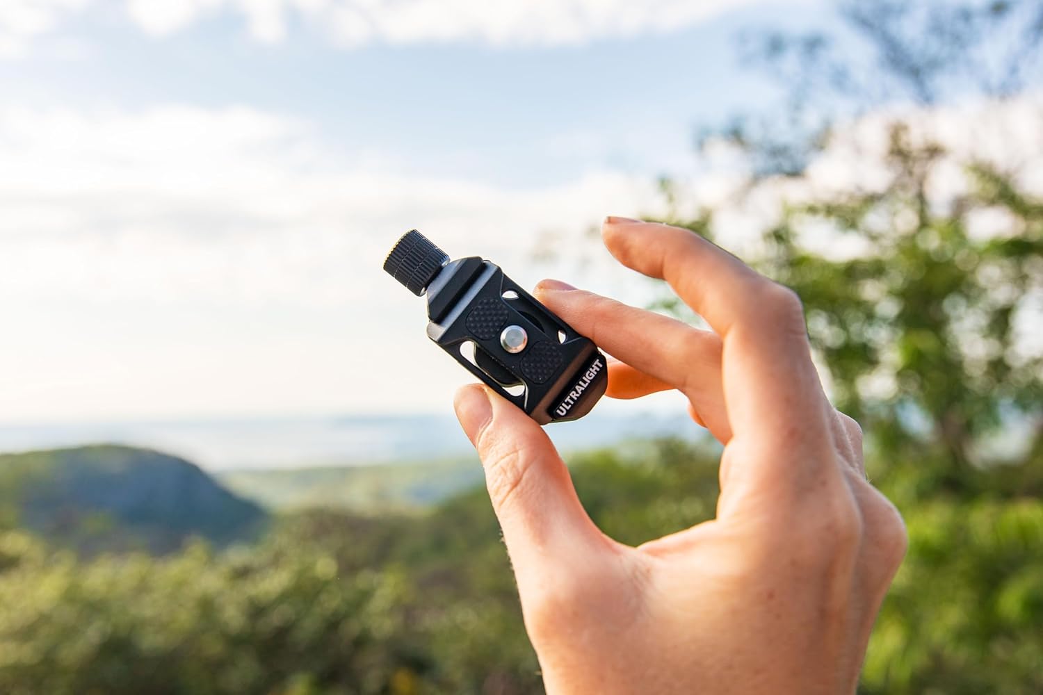 Ultralight Abrazadera Arca Swiss de 0.81oz23g con clip de captura de 0.37oz10g compatible con mini placa de liberación rápida Arca Swiss