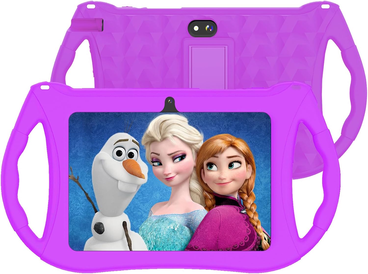 RliyOliy Tableta para niños, tableta Android 12 de 7 pulgadas para niños, 3 GB de RAM, 32 GB de ROM con Bluetooth, WiFi, GMS, control parental,