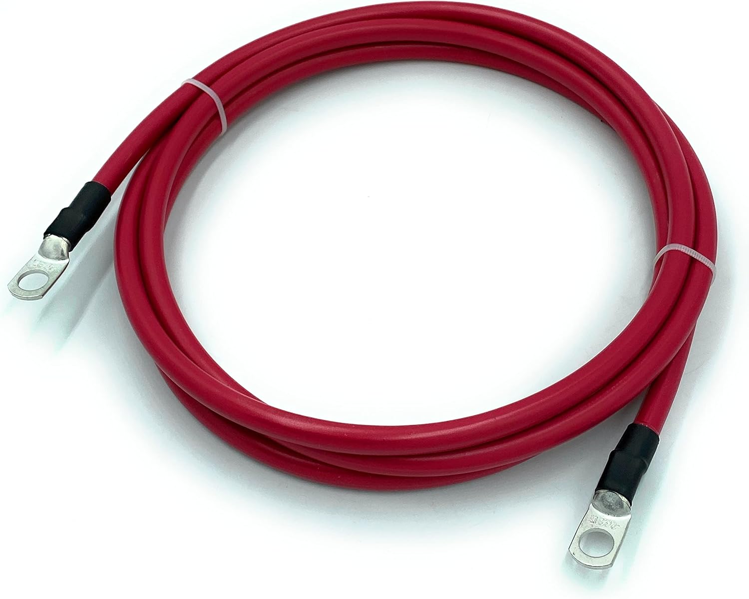 Cables de batería de grado marino de calibre 4, aprobados por USCG y ABYC, longitudes de 1 a 15 pies, lengüetas estañadas resistentes, totalmente