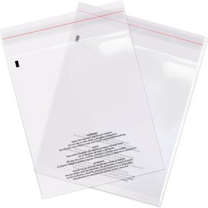 Spartan Industrial – Bolsas de polietileno transparente autosellantes de 8 x 10 pulgadas (200 unidades) con advertencia de asfixia para embalaje, Spartan Industrial – Bolsas de polietileno transparente autosellantes de 8 x 10 pulgadas (200 unidades) con advertencia de asfixia para embalaje,