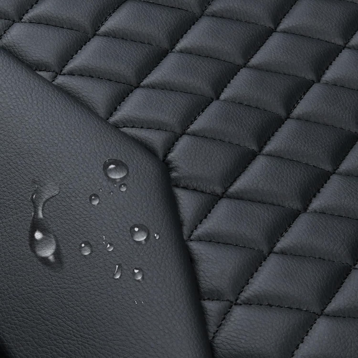 Flying Banner Fundas de asiento de coche, cojines de asiento de lujo, piel sintética, fácil instalación, vehículos antideslizantes de alta calidad