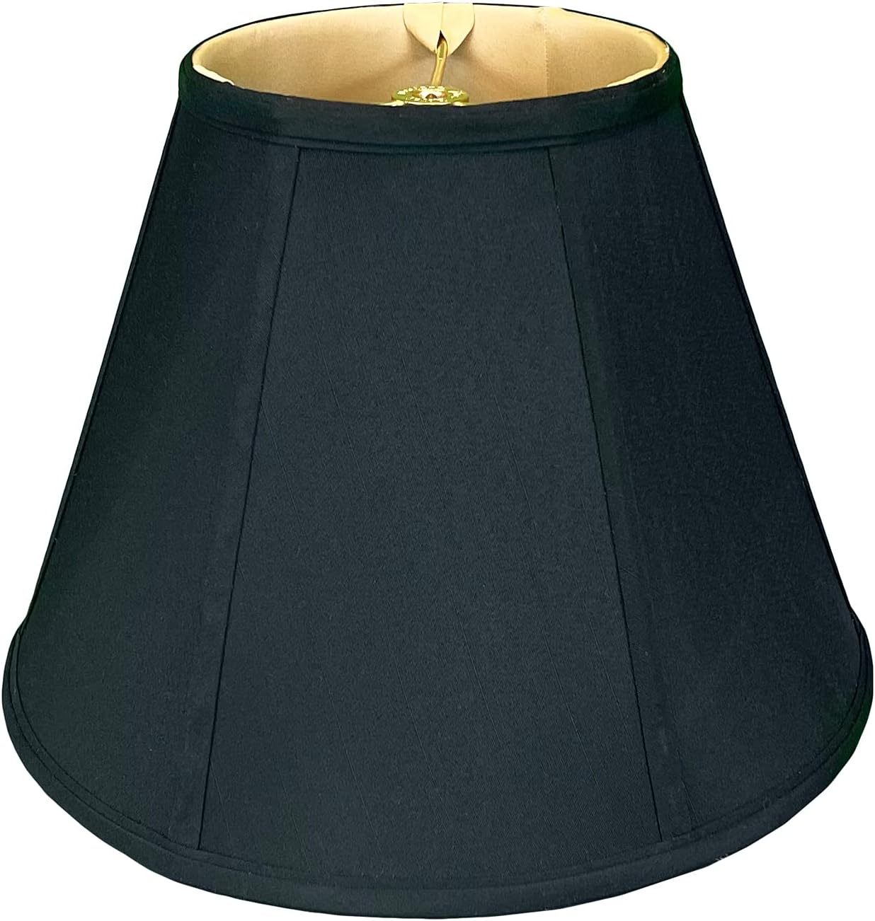 Royal Designs, Inc. BSO-707-12BLK Deep Empire – Pantalla para lámpara, color negro