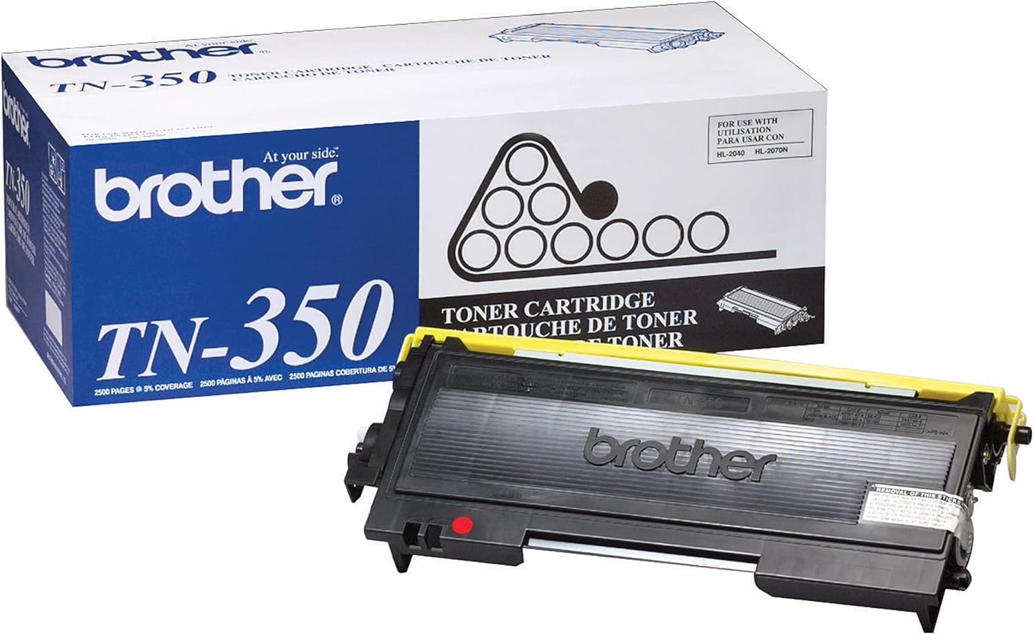 Brother Cartucho de tóner negro, TN-350