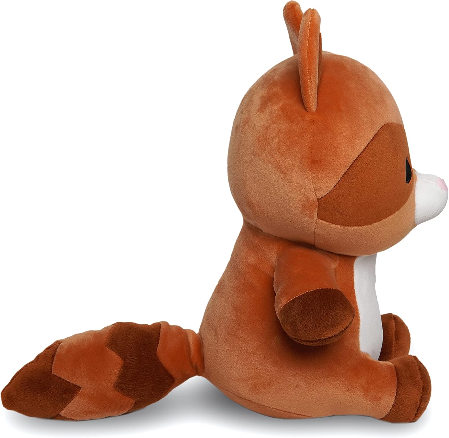 Peluche de mapache marrón  Peluche de 10 pulgadas  Mapache de felpa y blando con tela suave y relleno, bonito juguete de regalo para niños y niñas y
