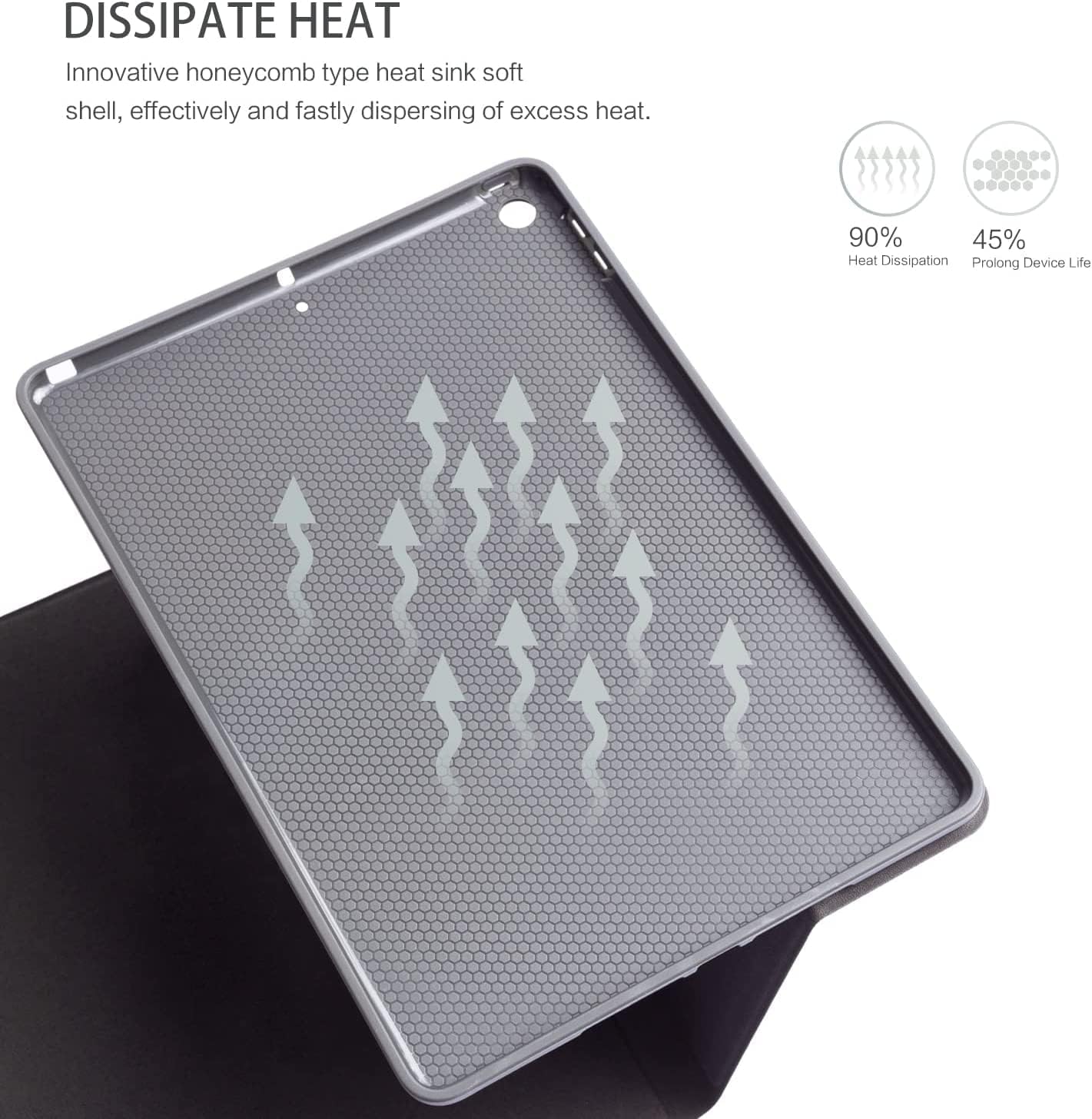 Funda para Samsung Galaxy Tab S9 de 11 pulgadas 2023 modelo X710X716BX718U, funda plegable de pie delgada con apagado y encendido automático, It’s