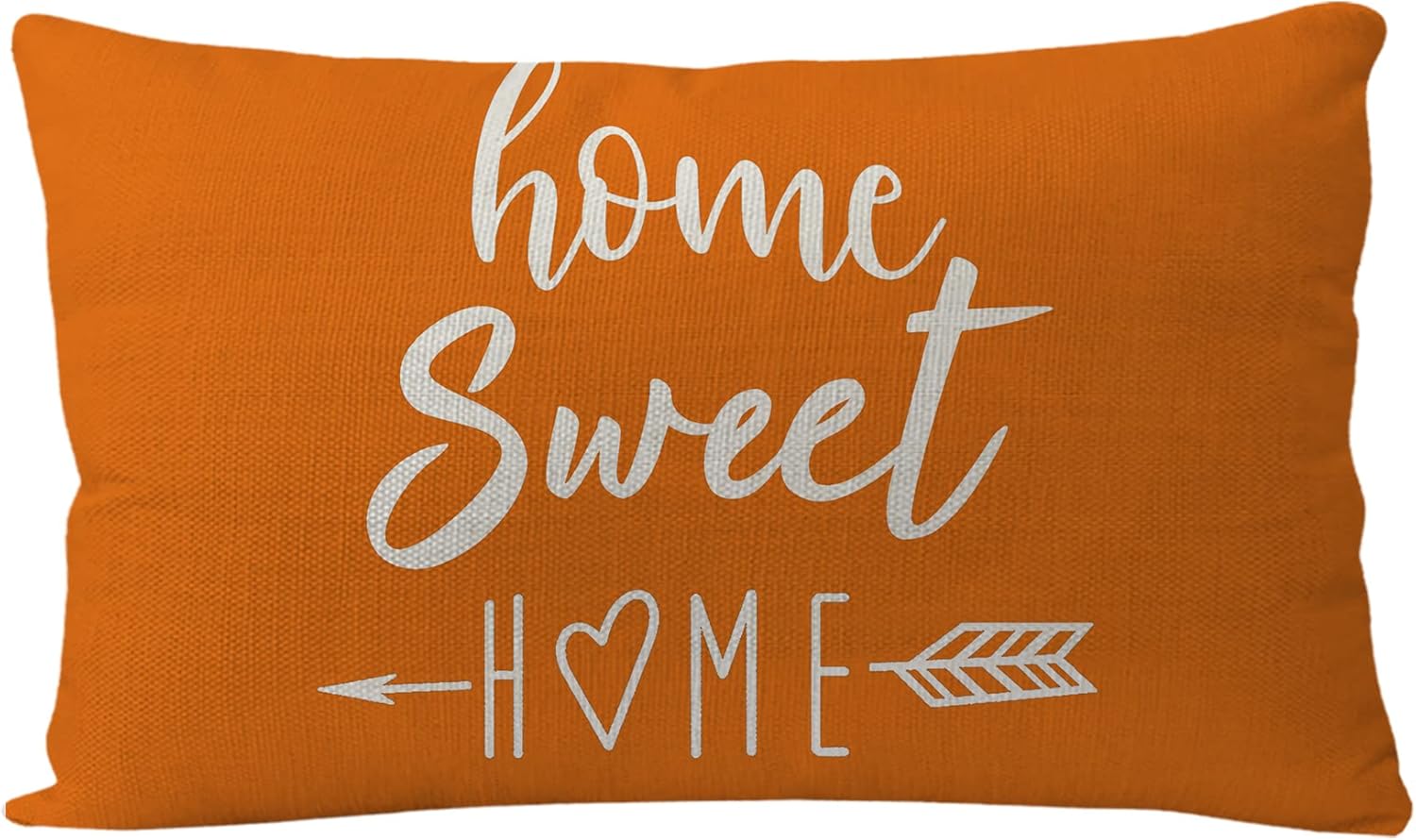 7COLORROOM Fundas de almohada de granja, color naranja, con citas para el hogar, rectangular, para la cintura, decoración de granja, regalos de