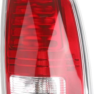 ZONFANT Conjunto de luces traseras, luz trasera LED roja del lado del pasajero derecho con bombillas compatible con Dodge Ram 1500 2013-2018, Dodge ZONFANT Conjunto de luces traseras, luz trasera LED roja del lado del pasajero derecho con bombillas compatible con Dodge Ram 1500 2013-2018, Dodge