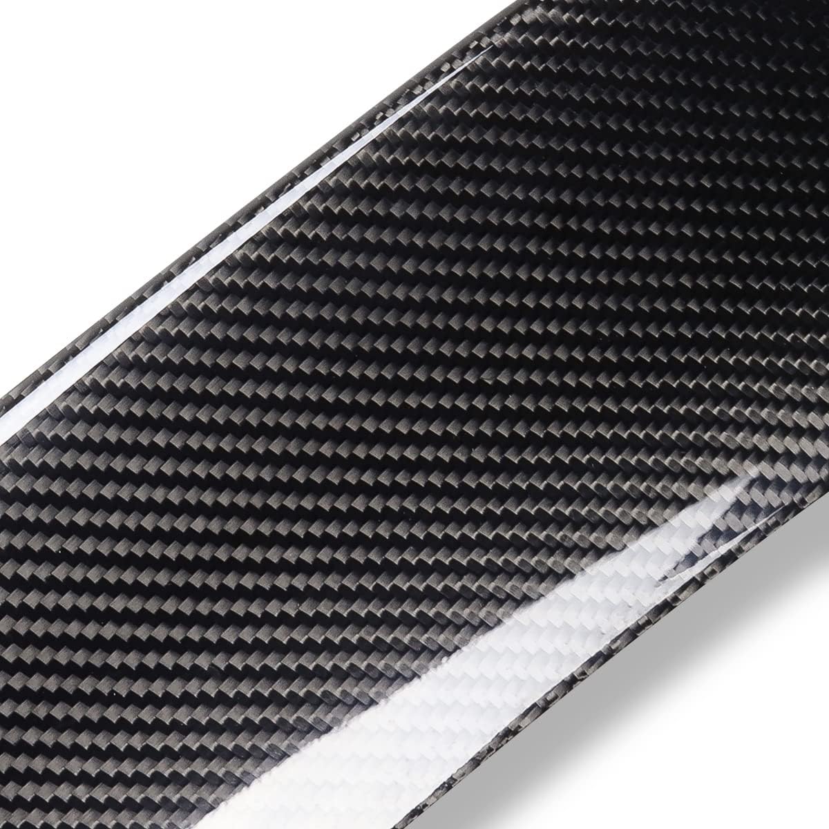 DNA MOTORING 2-SPC-7104-CF – Alerón de techo de fibra de carbono para ventana trasera, compatible con VW Golf GTI Hatchback 2010-2013