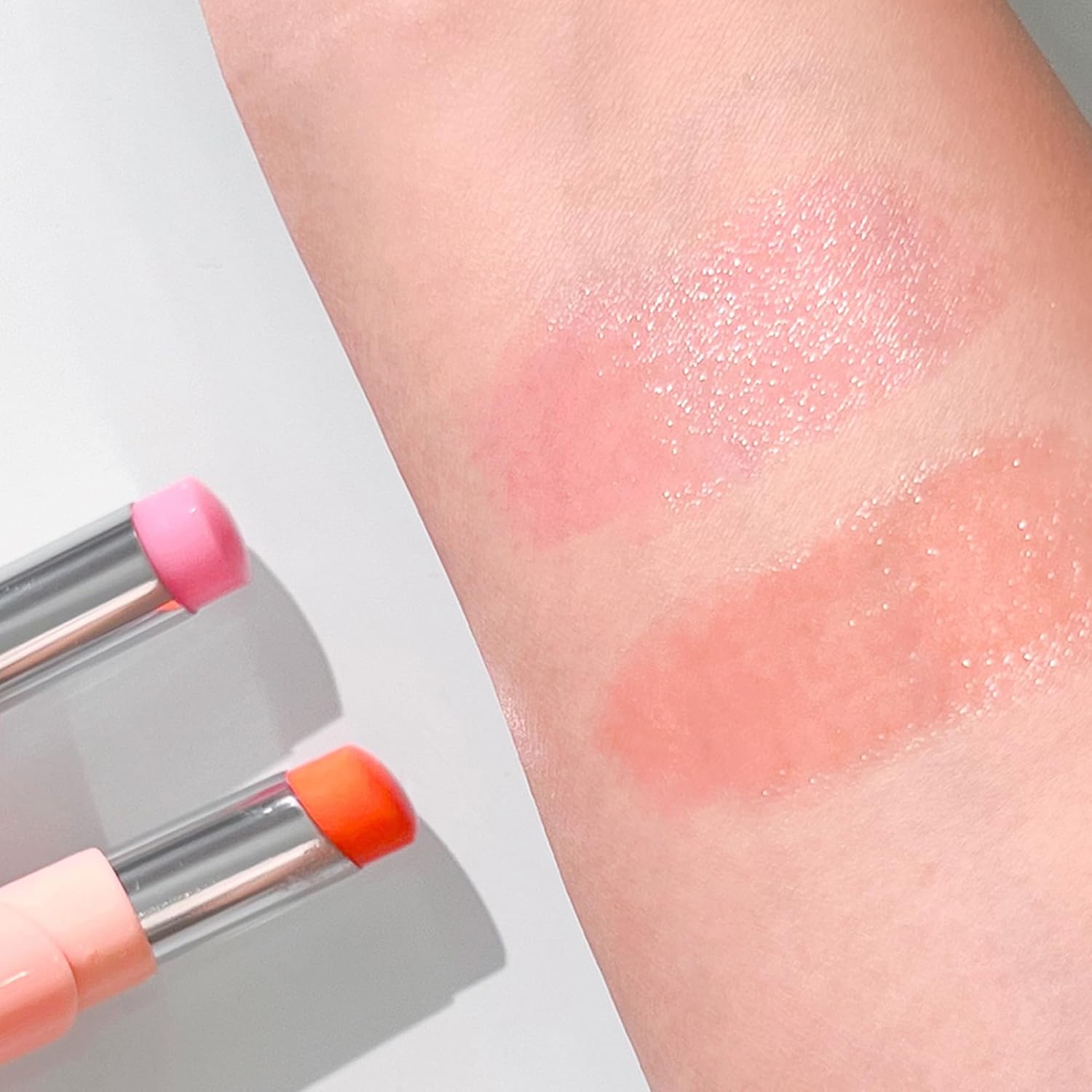 Makeheal Bálsamo labial con tinte de colágeno, labios suaves y nutritivos hidratantes, bálsamo labial infundido con colágeno y vitamina E, color