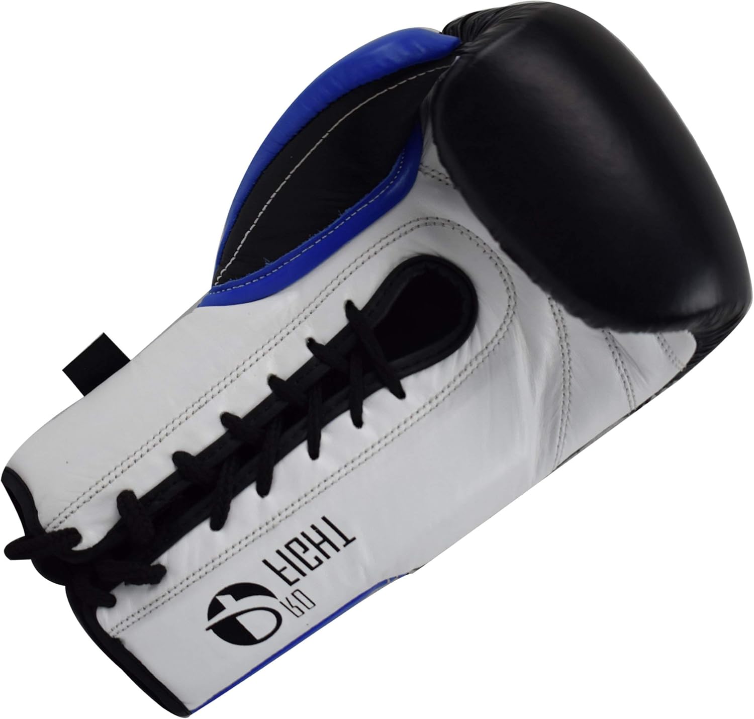 Guantes con cordones de la competencia (cuero auténtico) – Guantes de boxeo Pro