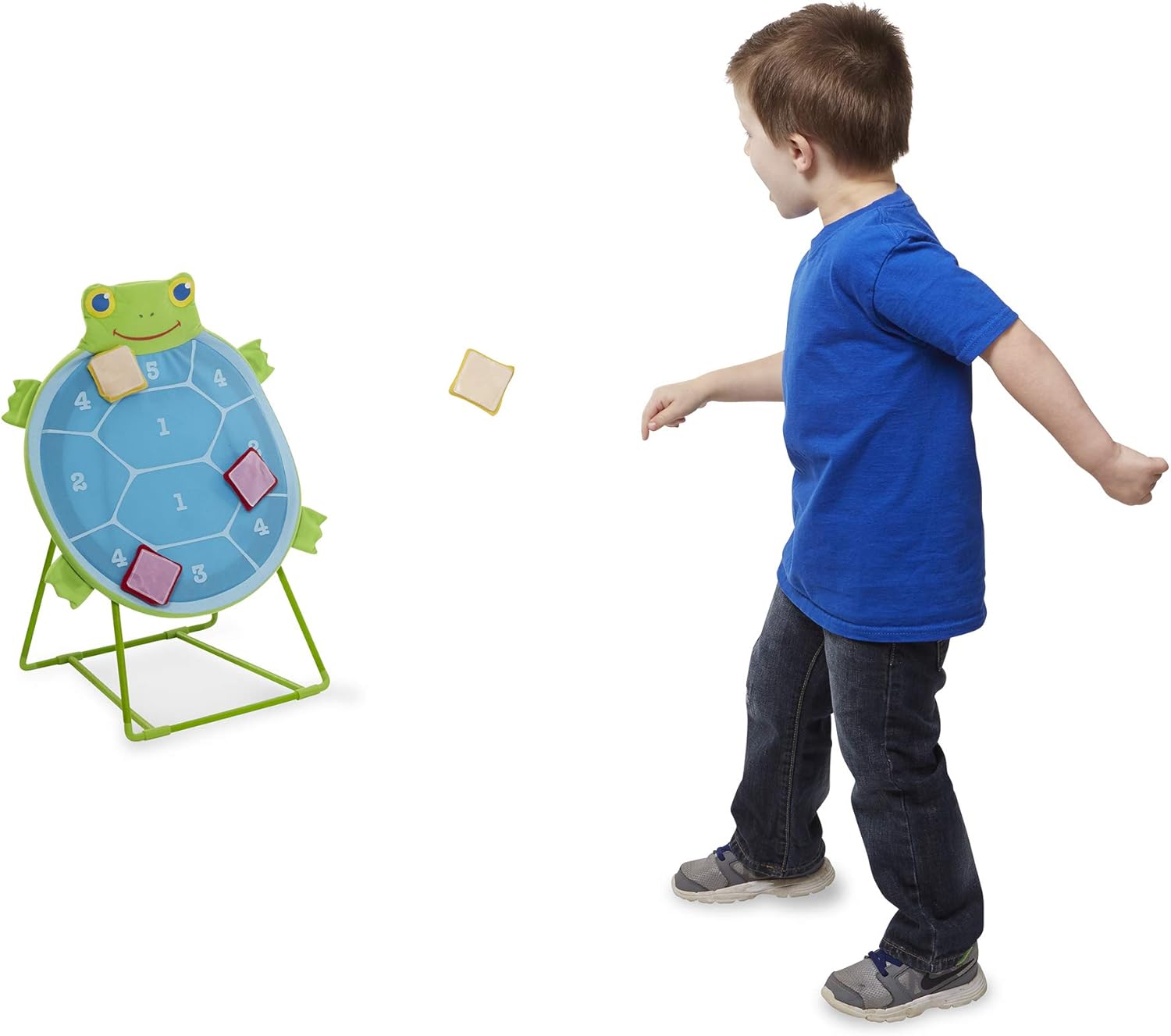 Melissa & Doug Sunny Patch Dilly Dally Turtle Target Juego de acción