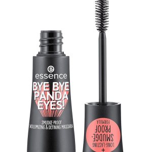 Esencia  Paquete de 3 máscaras de tubo Bye Bye Panda Eyes, a prueba de manchas, definición voluminizante, vegana, sin parabenos, sin aceite, sin Esencia  Paquete de 3 máscaras de tubo Bye Bye Panda Eyes, a prueba de manchas, definición voluminizante, vegana, sin parabenos, sin aceite, sin