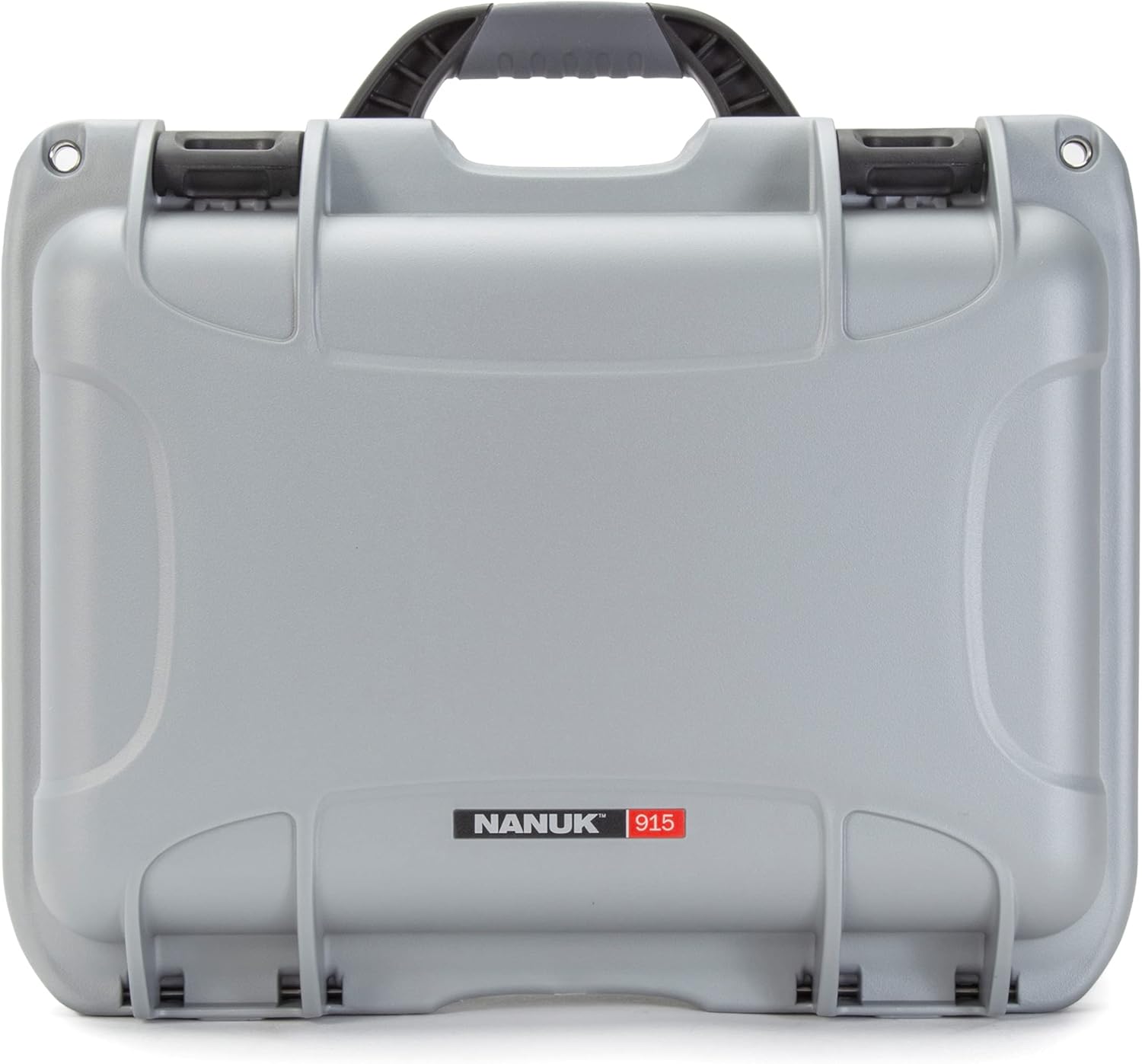 Nanuk Funda rígida impermeable 915 con inserto personalizado para DJI Mini 3, paquete Fly More y control remoto RC-N1 o RC, color plateado