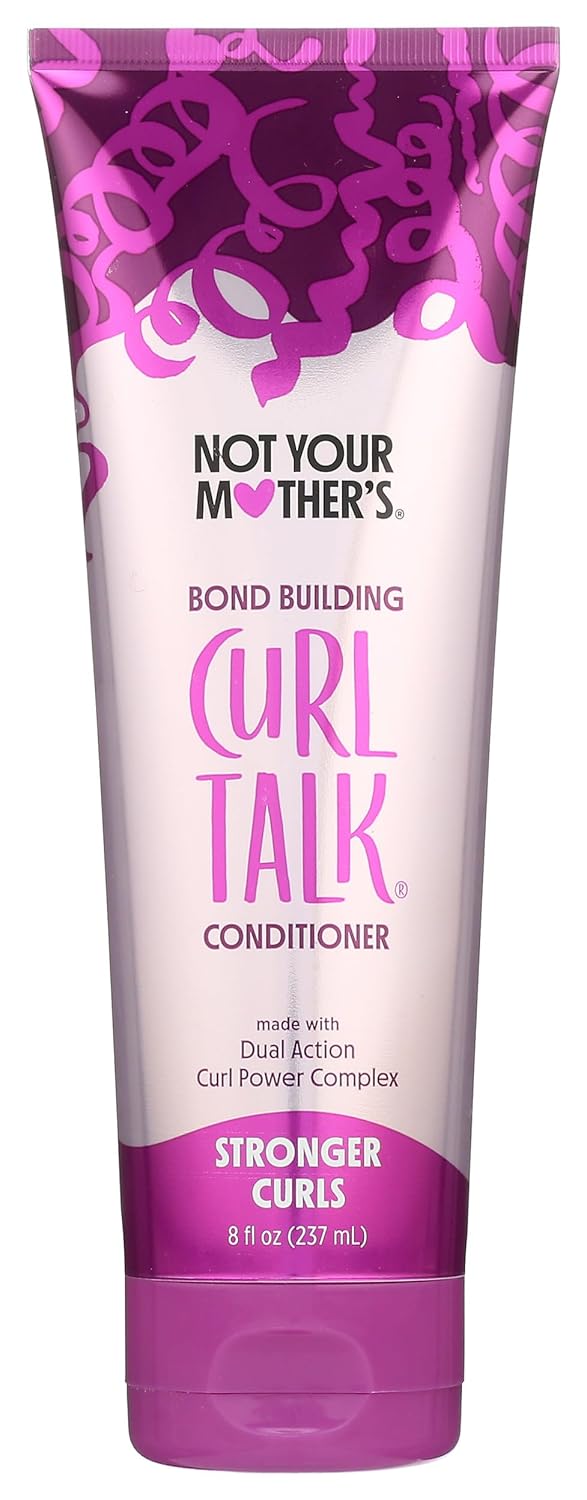 NOT YOUR MOTHER’S Curl Talk Bond Acondicionador de edificios, 8 FZ